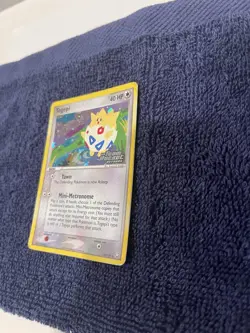 Pokemon TCG Togepi 50/109 Team Rocket Returns Reverse Holo Stamped English - Image 2
