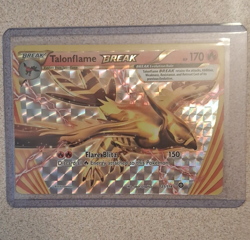 Pokemon Company Talonflame BREAK Rare Holo 21/114 BREAKpoint HP 170 ENG 2016 - Image 1
