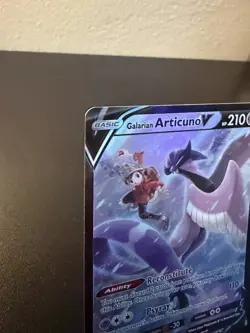 Galarian Articuno V TG16/TG30 Pokemon Trainer Gallery Astral Radiance Holo NM - Image 2