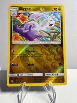 Pokemon TCG Sliggoo Uncommon Reverse Holo 95/145 SM Guardians Rising - Image 1