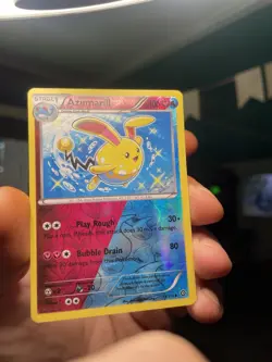 Pokemon Azumarill XY Steam Siege 77/114 Reverse Holo Uncommon 100 HP - Image 5