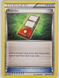 Pokedex 98/114 Pokemon - Black and White MP - Image 1