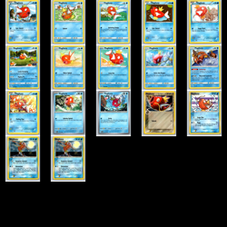 Pokemon TCG - Magikarp 17-Card Lot No Duplicates - Image 1
