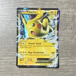 Pikachu EX XY174 XY Promo Holo Rare 130 HP Eng Pokemon TCG 2016 6+ Basic - Image 1
