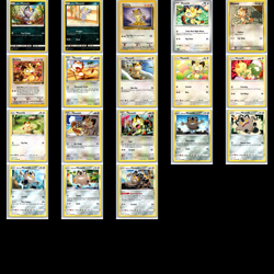 Pokemon TCG - Meowth 18-Card Lot No Duplicates - Image 1
