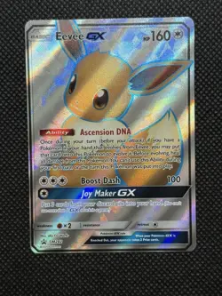 Eevee GX SM242 Sm Promo Full Art Holo EN NM Condition - Image 1