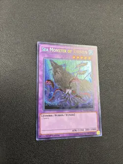 Yugioh Sea Monster of Theseus MP17-EN231 Secret Rare 1st Ed - Image 2