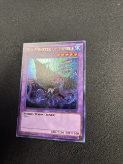 Yugioh Sea Monster of Theseus MP17-EN231 Secret Rare 1st Ed - Image 3