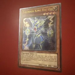 Yugioh Thunder King Rai-Oh TU08-EN000 Ultimate Rare - Image 3