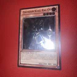 Yugioh Thunder King Rai-Oh TU08-EN000 Ultimate Rare - Image 5