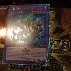 Yu-Gi-Oh! Stampede RA04-EN052 El Shaddoll Winda Quarter Century Secret Rare QCR - Image 3