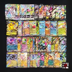 Bulk Lot of 100 V ex VMAX VSTAR LP No duplicates Japanese Pokemon Card R356 - Image 1