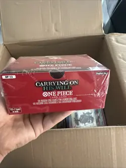 One piece TCG OP-13 ENG Carrying On His Will Booster Box SEALED ENG - Image 2
