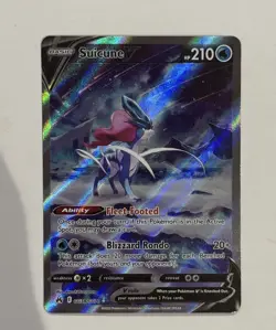 Pokemon Card Suicune V GG38/GG70 Crown Zenith Galarian Gallery - Near Mint - Image 1