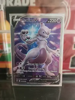 Mewtwo V SWSH229 SWSH: Sword & Shield Promo Cards Holo - Image 1