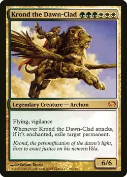 MTG | Krond the Dawn-Clad [Planechase 2012] Near Mint - Image 1