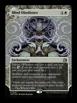 Blind Obedience 1 Foil R Wilds of Eldraine: Enchanting Tales - Image 1