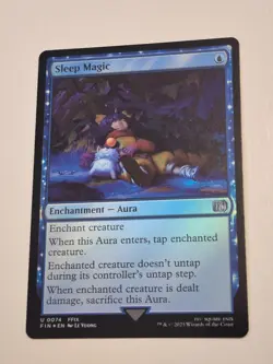 Sleep Magic #74 (Foil) (NM) Final Fantasy FIN Magic MTG - Image 1
