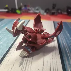 BAKUGAN Helix Dragonoid Evil Twin 680g Dark Red Pyrus GUNDALIAN INVADERS Rare - Image 1