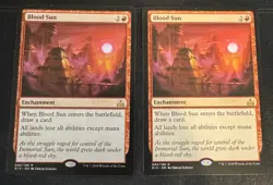 Blood Sun X2 Rivals of Ixalan Magic the Gathering MTG - Image 1