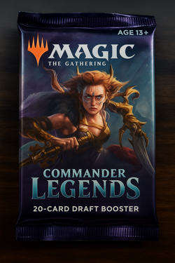 MTG Commander Legends Draft Booster Pack - NEW SEALED Magic The Gathering - Image 1
