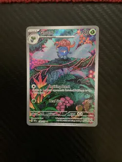 Pokemon Gloom 198/197 Illustration Rare Obsidian Flames Near Mint - Image 1