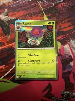 Rabsca 014/191- Cosmos Holo Pokemon TCG Destined Rivals Blister Exclusive [N06] - Image 1