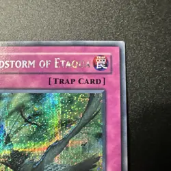Yugioh! Windstorm of Etaqua PCY-001 Secret Rare - Image 3