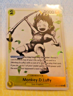 One Piece Card Game English Carte Holo Monkey.D.Luffy ST13-014 ALT Mint - Image 1