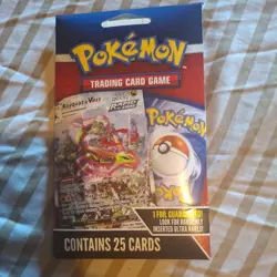 1 Unopened Pokemon 25 Card Pack: With ONE GUARANTEED FOIL CARD - Image 1