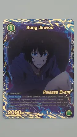 Union Arena Solo leveling Release Event Cards SLG-1-046, SLG-1-020 Near Mint - Image 3