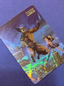 Wolverine Logan Howlett Marvel Foil Goddess Story Waifu Card Holo Anime Sexy ACG - Image 4