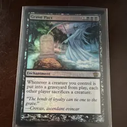 Grave Pact MTG 8th Edition (2003) FOIL Rare English Authentic #137/350 - Image 1