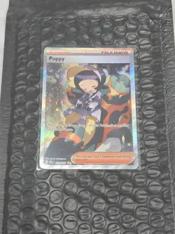 Poppy 227/197 SV03: Obsidian Flames SIR Full Art Trainer Holo - Pokemon TCG - Image 1