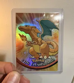 Topps Pokemon TV Animation Edition Charizard #06 Holo Character Card English - Image 1
