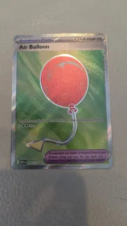 Pokemon Air Balloon 166/132 Mega Evolution Ultra Rare Clean! - Image 1
