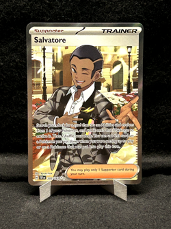 Pokemon TCG: Salvatore 202/162 SV05: Temporal Forces Holo - Near Mint - Image 1