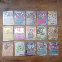 Pokemon TCG Bundle Multiple Sets EX V Full art. Shining Holo 15 cards - Image 1