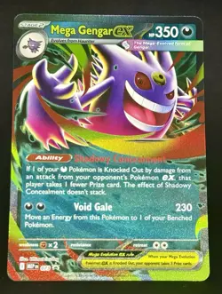 Pokemon Mega Gengar ex Promo 073 Double Rare Near Mint - Image 1