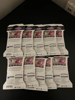 Lot of 10 Pokemon TCG Sword & Shield Fusion Strike Sealed Booster Packs English - Image 2