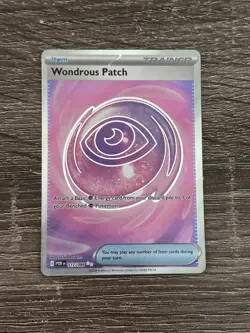 Pokemon TCG Wonderous Patch 117/088 Full Art Perfect Order - Image 1