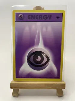 PSYCHIC ENERGY Pokemon Card WOTC 1st Edition Base Set Shadowless 101/102 NM - Image 1