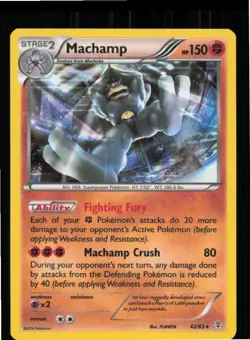 Machamp 42/83 Holo Rare Generations Pokemon Holo Lightly Played - Image 1