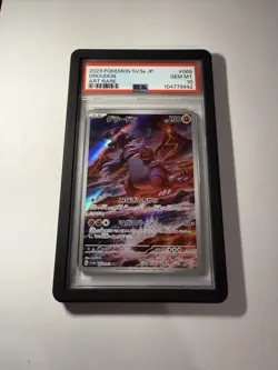 Pokemon Groudon Holo Card PSA10 Raging Surf Series 069/062 SV3a (Japanese) - Image 1