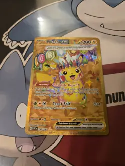 PIKACHU EX 247/191 HYPER RARE SURGING SPARKS POKEMON NM - Image 2