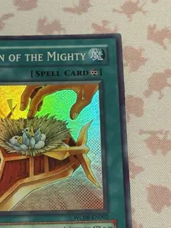 Yu-Gi-Oh! Burden of the Mighty Super Rare (WC08-EN002) Unl. Ed MP - Image 3