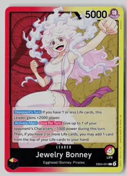 Jewelry Bonney EB04-001 Leader Adventure on Kami's Island One Piece NM - Image 1