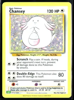 2023 Classic Collection Venusaur Deck Chansey #3 Holo Pokemon Card - Image 1