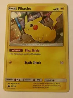 Pokemon Sun & Moon Promos Holo Pikachu SM157 - Image 1