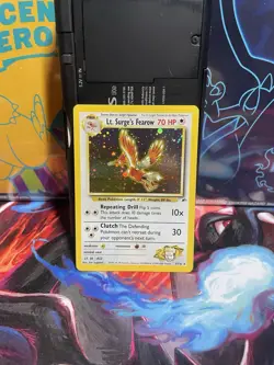Pokemon TCG Lt. Surge's Fearow Holo Rare Gym Heroes Near Mint 7/132 - Image 1